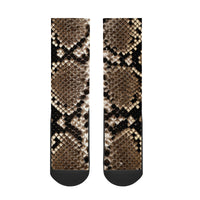 Thumbnail for OOTO - SNAKE SKIN (PRINT) - D45 Crew Socks - 1 COLOR -