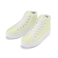 Thumbnail for OOTO - CANARY YELLOW - Women's High Top Platform Shoes - 1 COLOR -