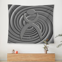 Thumbnail for OOTO - SPIRALING GLYPHIC 1 - D34 Wall Tapestry - 3 SIZES -