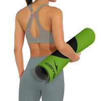 Thumbnail for OOTO - Yoga Mat- Gray shape phase en green