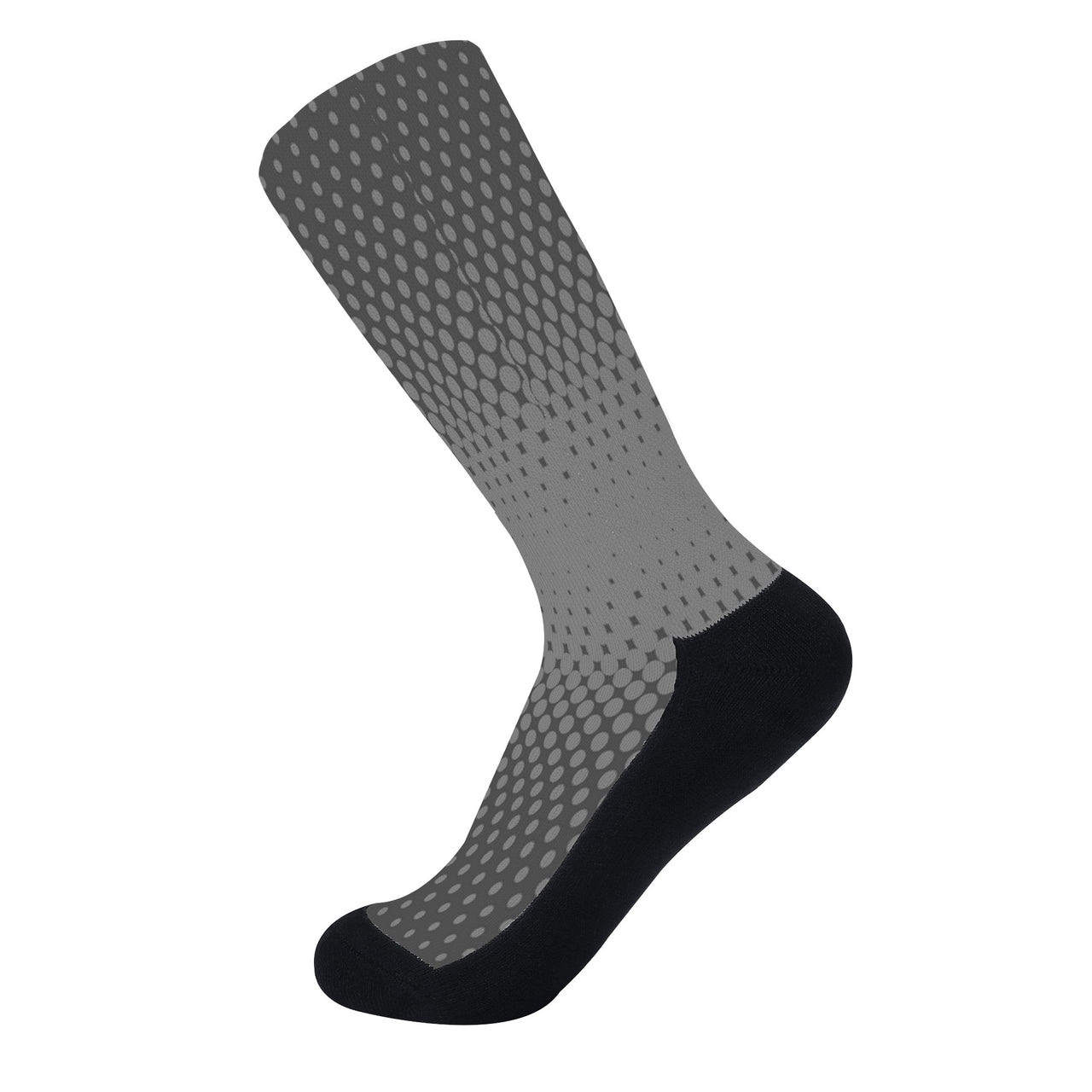 OOTO - GRADIENT EN GRAY - D45 Crew Socks - 1 COLOR -