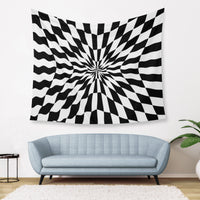 Thumbnail for OOTO - CHECKERED PAST - D34 Wall Tapestry - 3 SIZES -