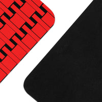 Thumbnail for OOTO - Yoga Mat - Red weave on Black -