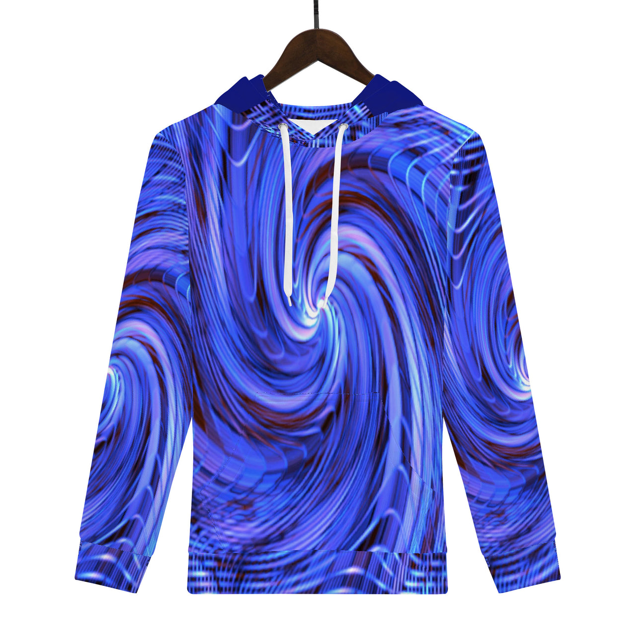 OOTO - GREEN REALITY BLUE VIOLET SHIFT - D55 Men's All Over Print Hoodie - 1 COLOR -