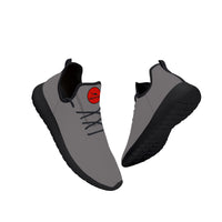 Thumbnail for OOTO - SF_F39 Lightweight Mesh Knit Sneaker - CLASSIC B & R - Black soles - 1 COLOR -