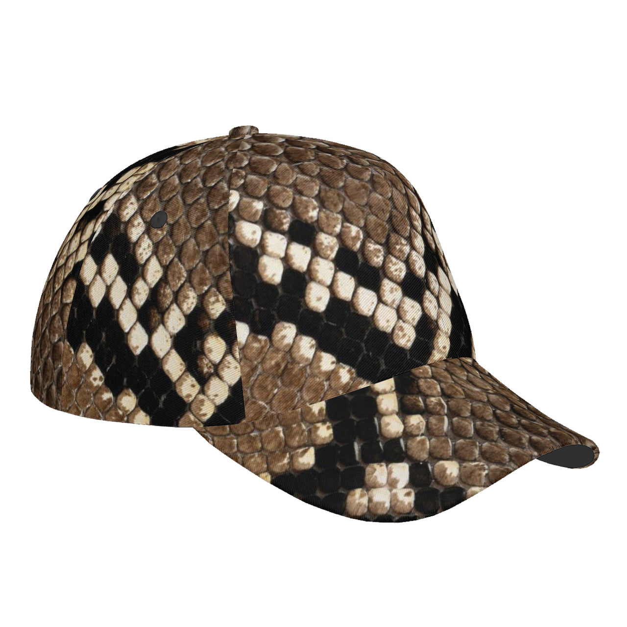 OOTO - SNAKE SKIN (PRINT) - HC_T9 Curved Brim Baseball Cap - 1 COLOR -