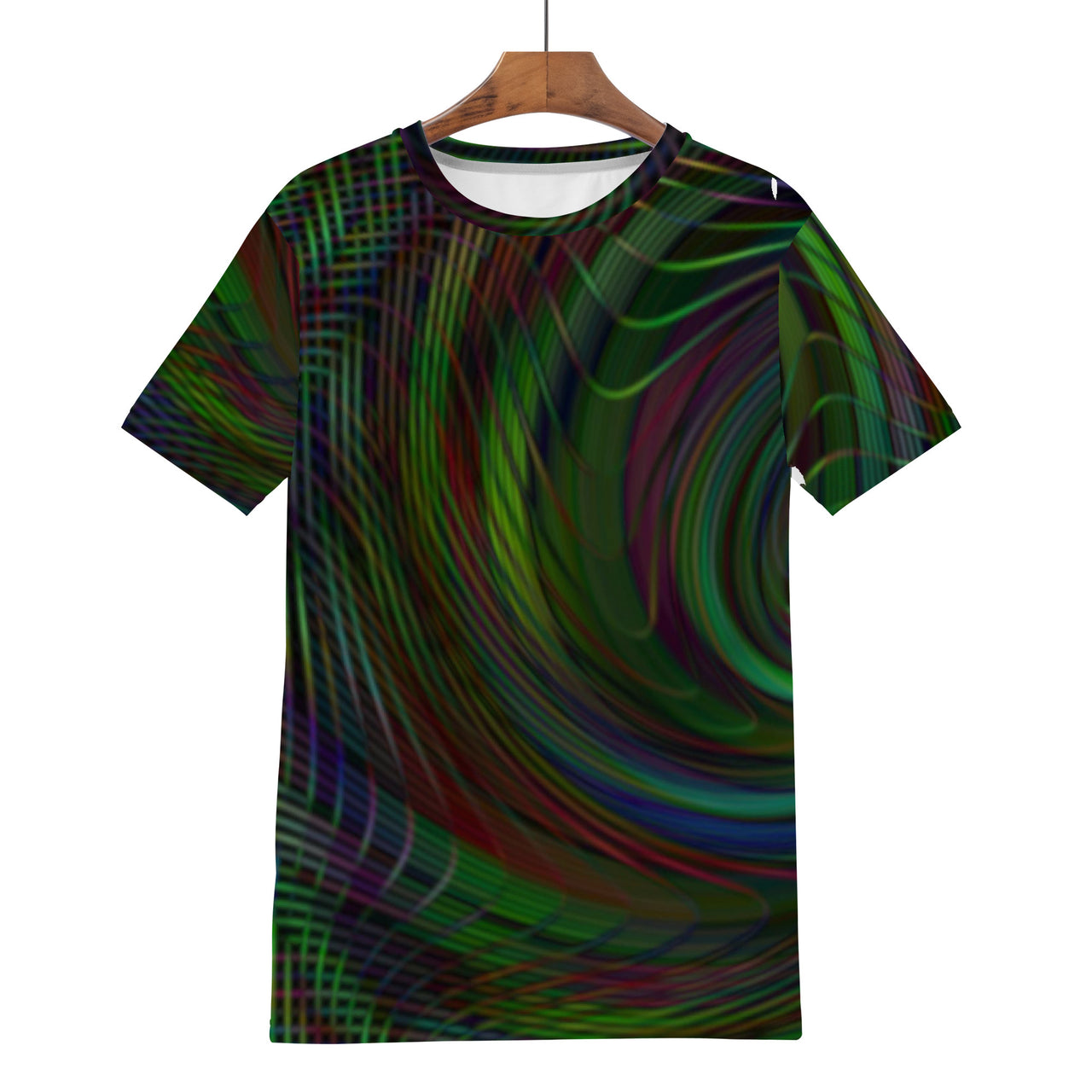 GREEN REALITY - D61 Men's All Over Print T-Shirt - 1 COLOR -