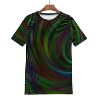 Thumbnail for GREEN REALITY - D61 Men's All Over Print T-Shirt - 1 COLOR -