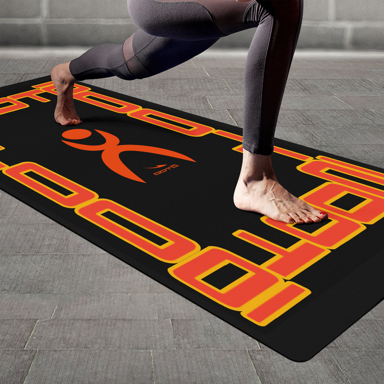 OOTO - Yoga Mat - Glyphic en frame