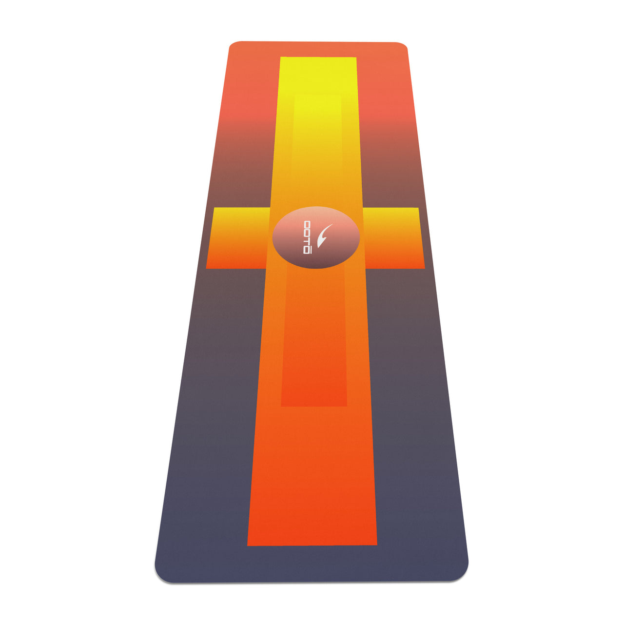 OOTO - Yoga Mat - Elisiidun orange fade