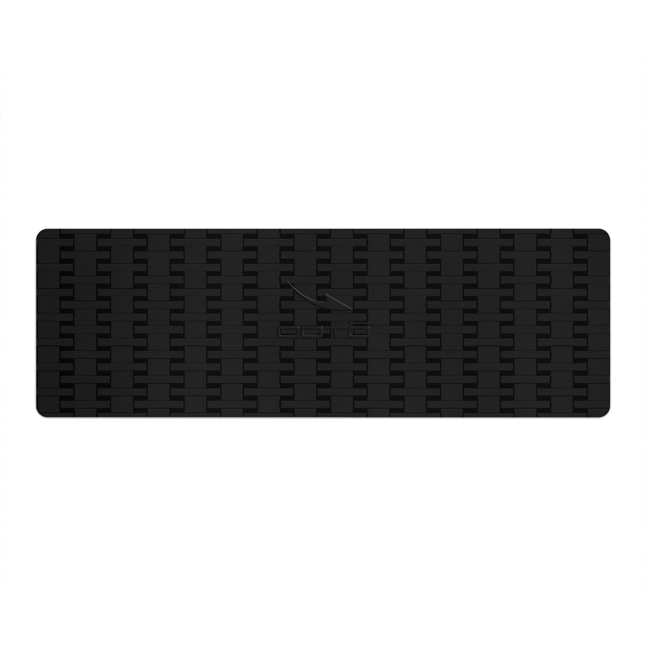 OOTO - Yoga Mat - Black weave on Black -