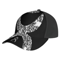 Thumbnail for OOTO - GLYPHIC / BODY OF GLYPHIC HALTED PHASE EN WHITE - HC_T1 Curved Brim Baseball Cap  - 1 COLOR -