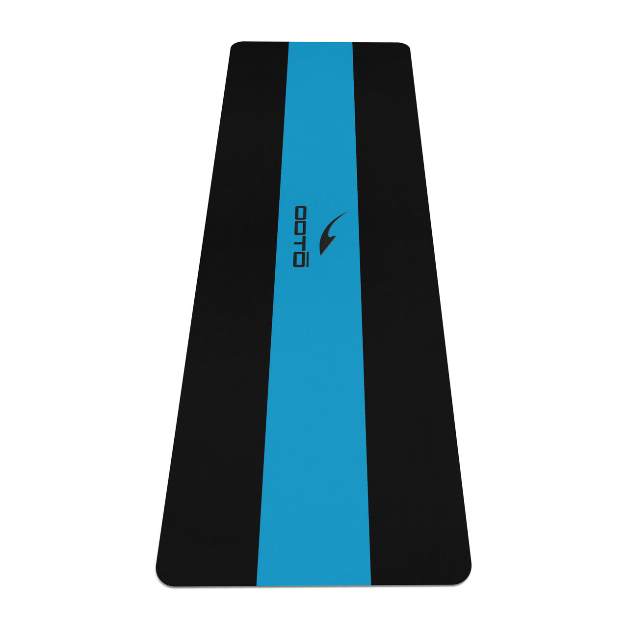 OOTO - Yoga Mat - Neon blue stripe -