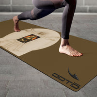 Thumbnail for OOTO - Yoga Mat - Davincis' Vitruvian man w/ Mona Lisa