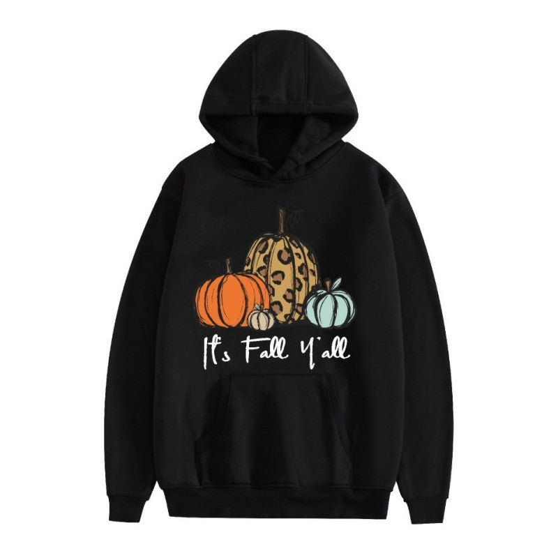 Pumpkin Halloween 3D digital printing hoodie - K - 6 DESIGNS - CHECK US OUT! -