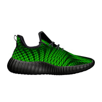 Thumbnail for OOTO - GREEN STRETCH - Mesh Knit Sneakers - Black soles - 1 COLOR -