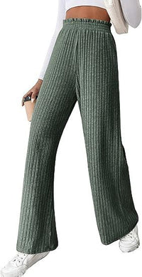 Thumbnail for Women's casual loose knitted trousers Pants - K - 4 COLORS -