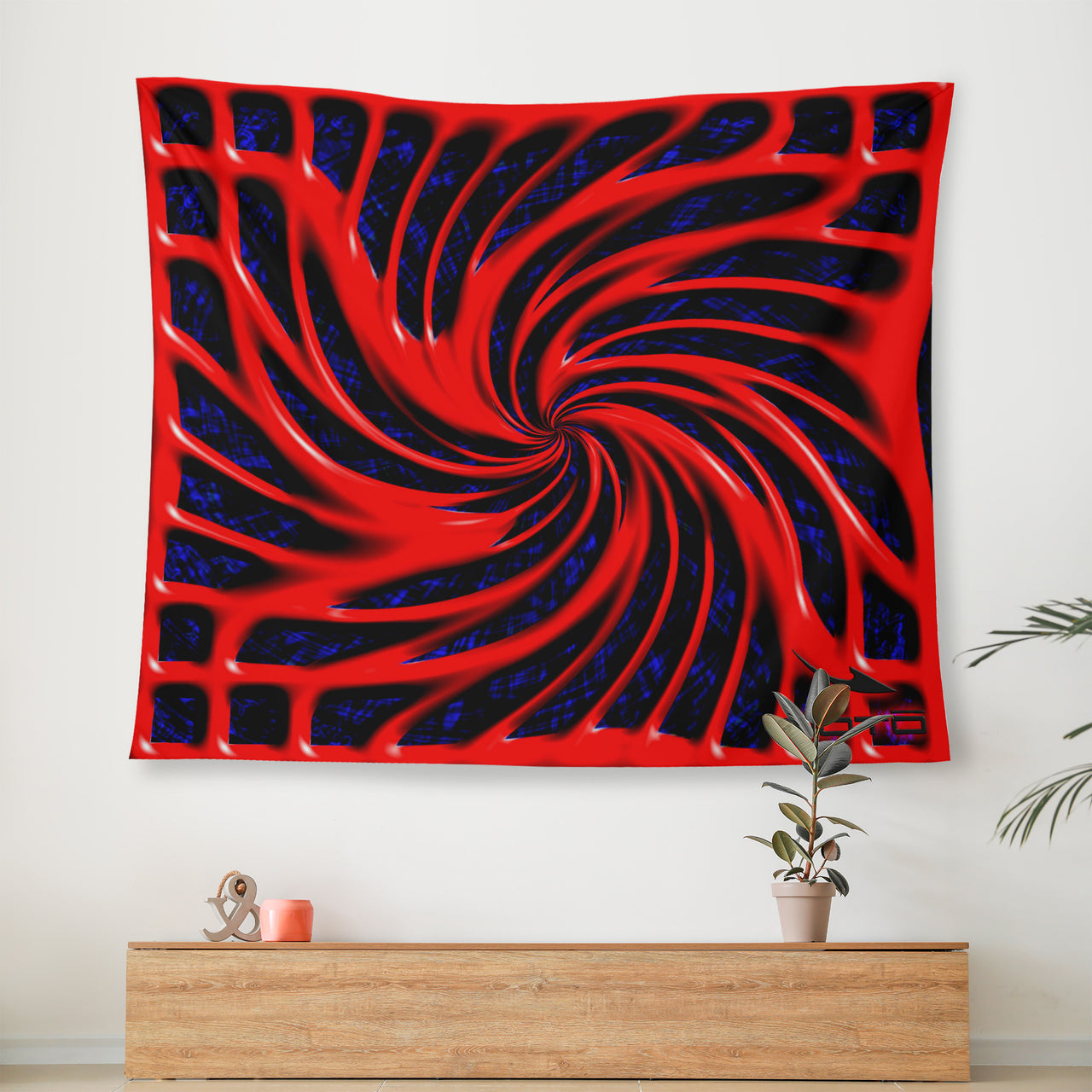 OOTO - GALACTIC FENCE COLLAPSE INTENSIFIES - Wall Tapestry - 3 SIZES -