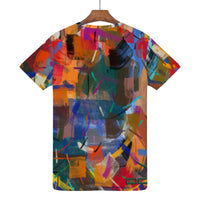 Thumbnail for A PAINTERS PALLET - D61 Men's All Over Print T-Shirt - 1 COLOR -