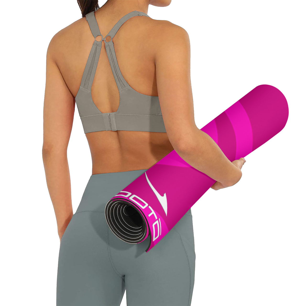 OOTO - Yoga Mat - Pink Tide