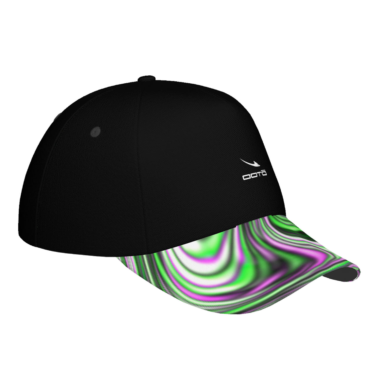 OOTO - GROOVY BRIM WITH DASH - HC_T9 Curved Brim Baseball Cap - 1 COLOR -