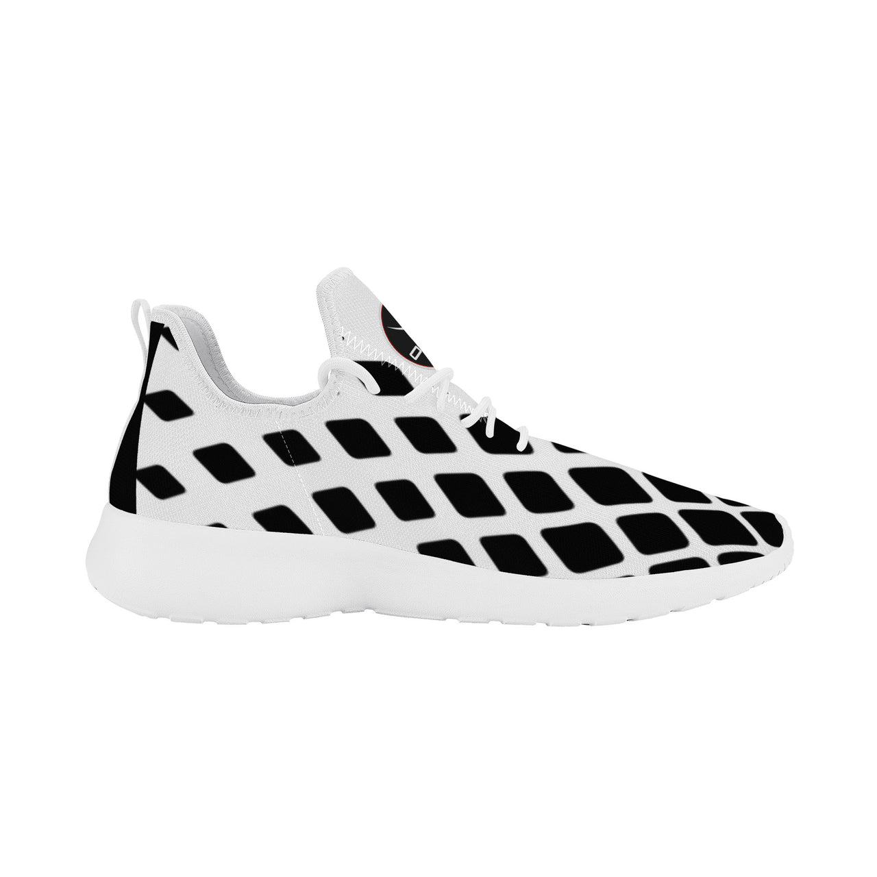 OOTO - Lightweight Mesh Knit Sneaker - PERPLEXED - White soles - 1 COLOR -