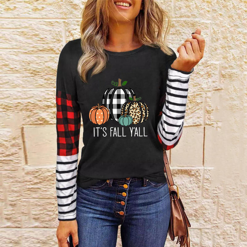 Women's  Halloween pumpkin skull series sweatshirt - K - 9 PATTERNS - CHECK US OUT! -