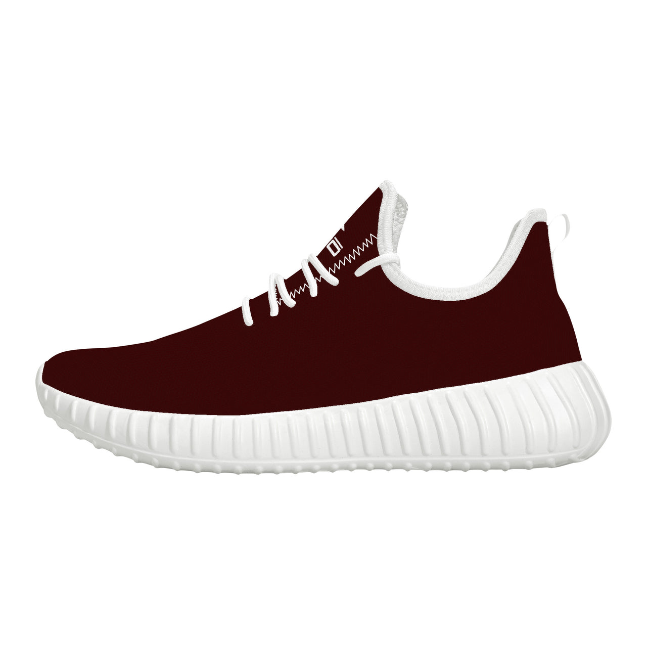 OOTO - Mesh Knit Sneakers -  DEEP RED - White soles - 1 COLOR -