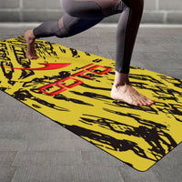 Thumbnail for OOTO - Yoga Mat - Whause en maize - dash en red -