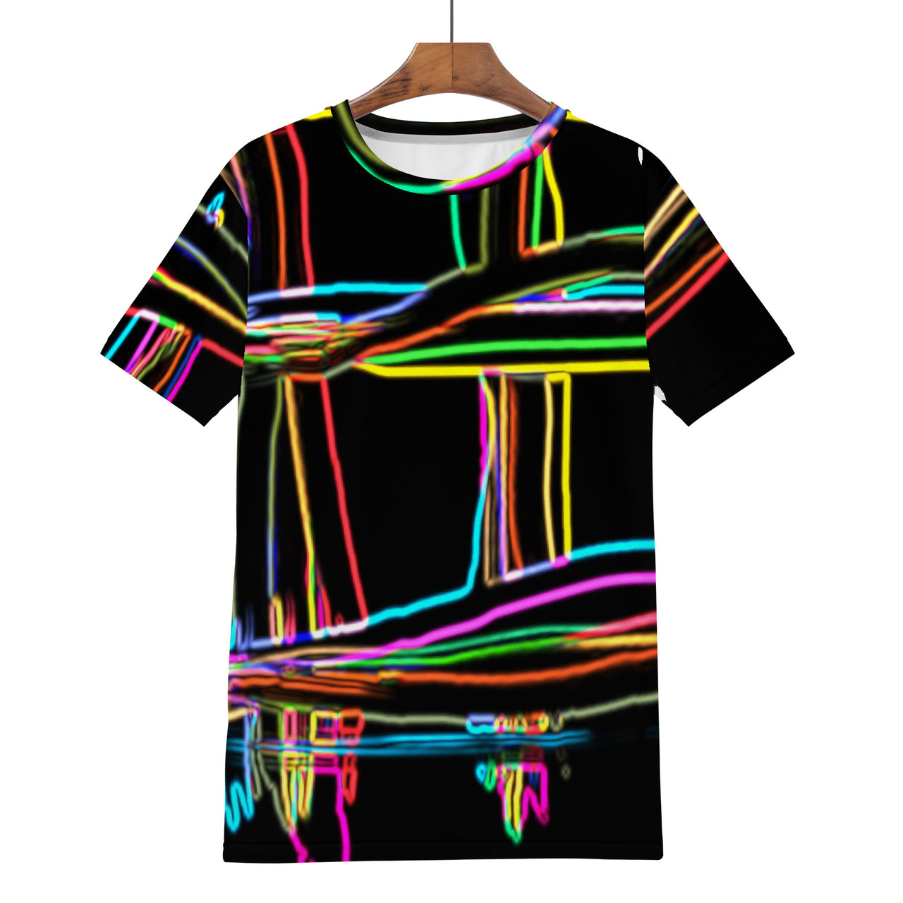 NEON TIER - D61 Men's All Over Print T-Shirt - 1 COLOR -