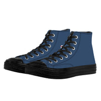 Thumbnail for OOTO - NO ORDinary - SF_D71 High Top Canvas Shoes - Black soles - 1 COLOR -