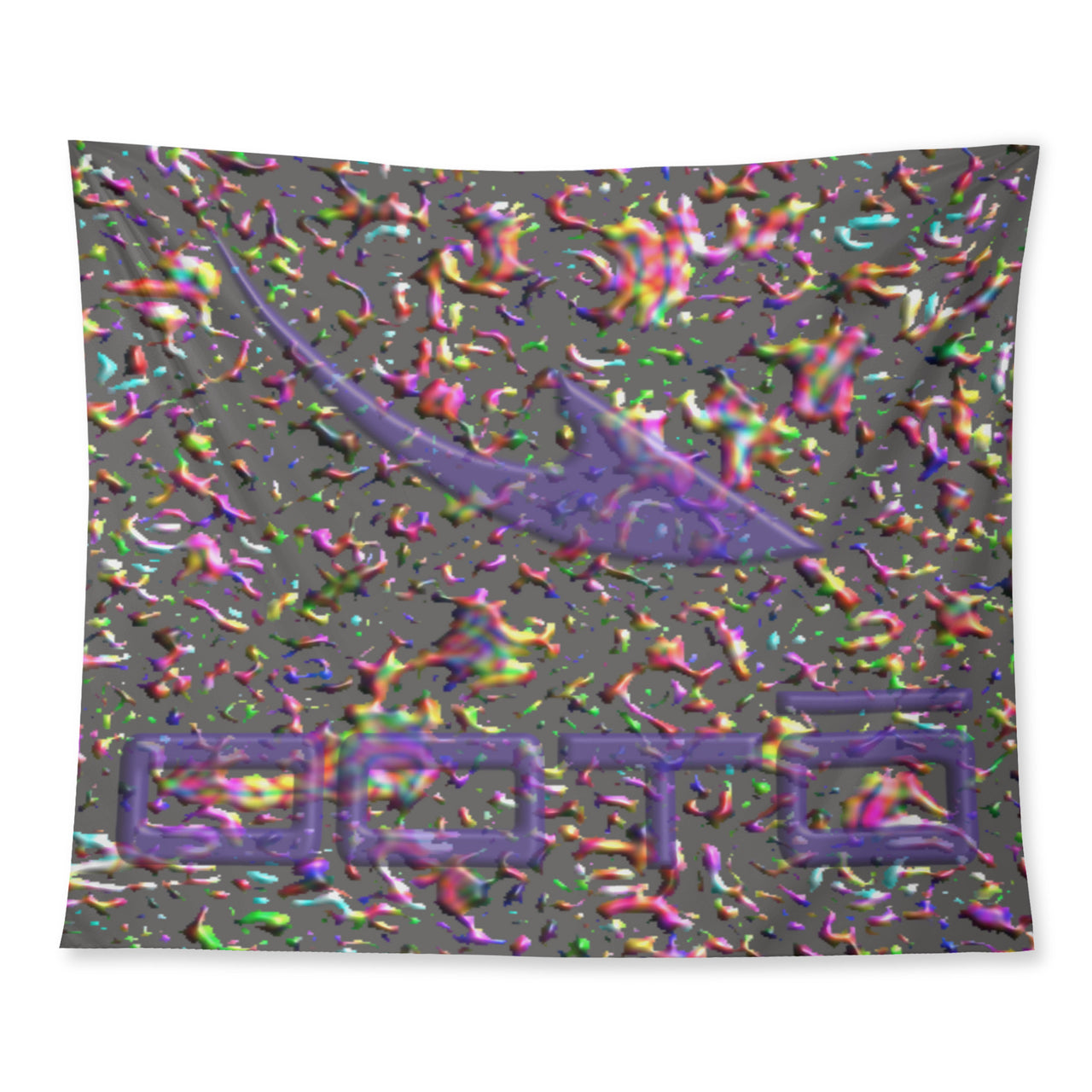 OOTO - XPARENT DASH EN CHAOTIC MESS - D34 Wall Tapestry - 3 SIZES -