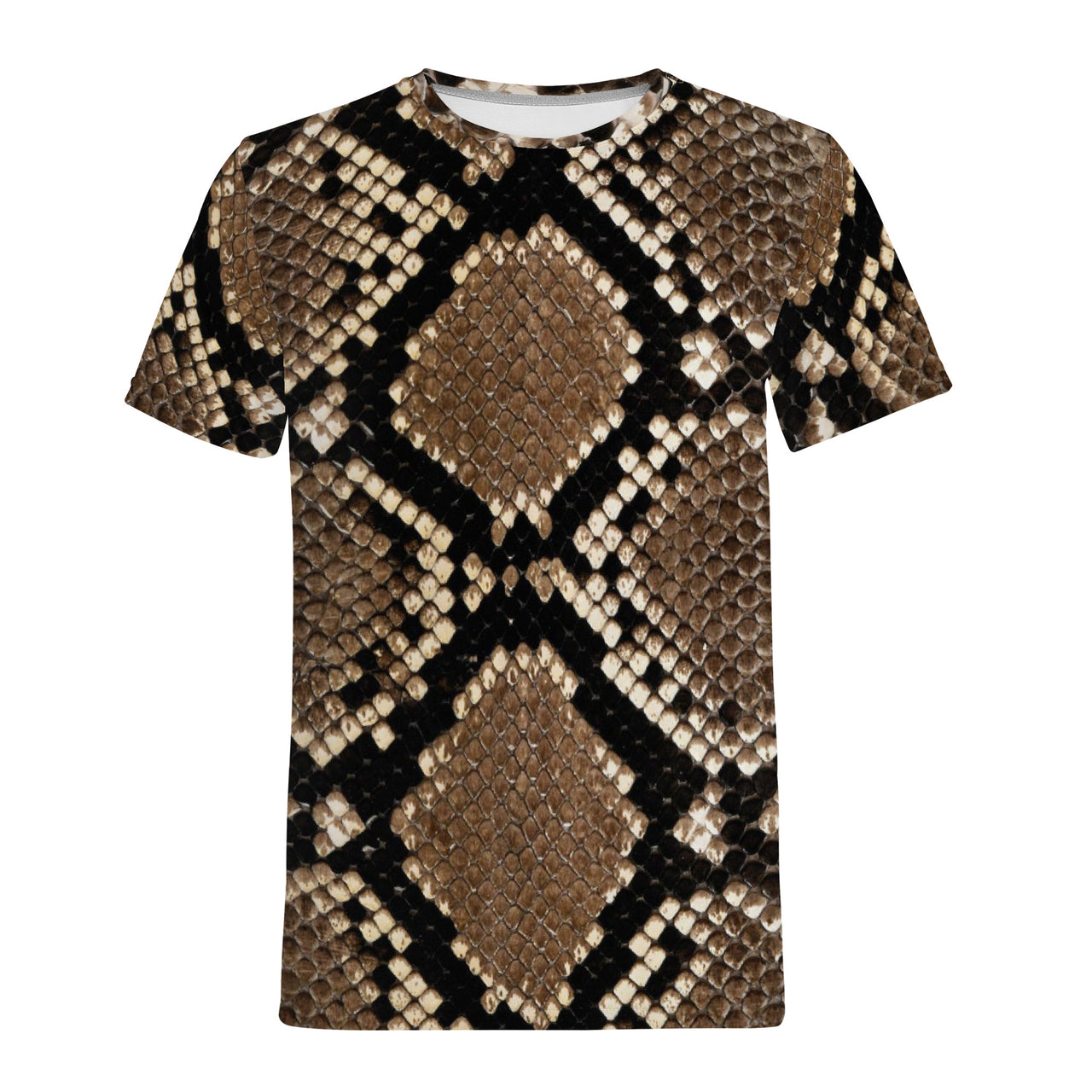 SNAKE SKIN (PRINT) - D61 Men's All Over Print T-Shirt - 1 COLOR -