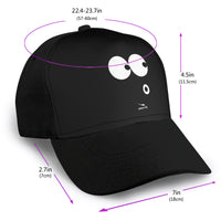 Thumbnail for OOTO - EYE SEE - OH OH -HC_T2 Stitching Curved Brim Baseball Cap - 1 COLOR -