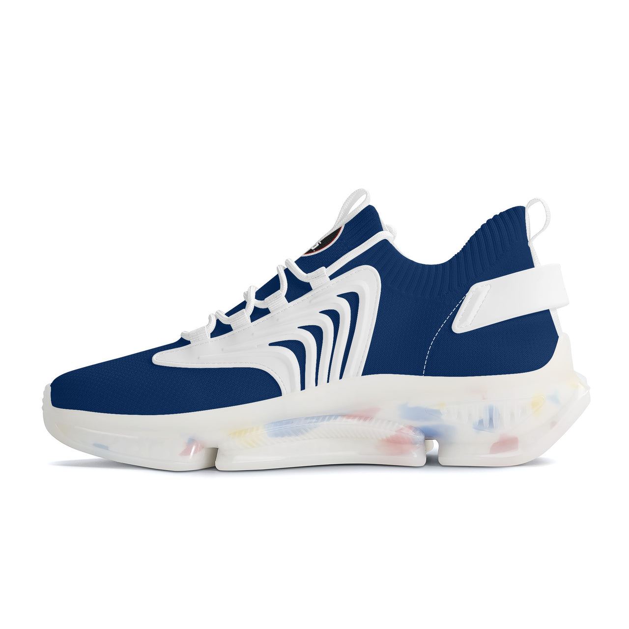 OOTO - Max React Sneakers - CLASSIC B & W RED HOVER - FLAG BLUE - 1 COLOR -