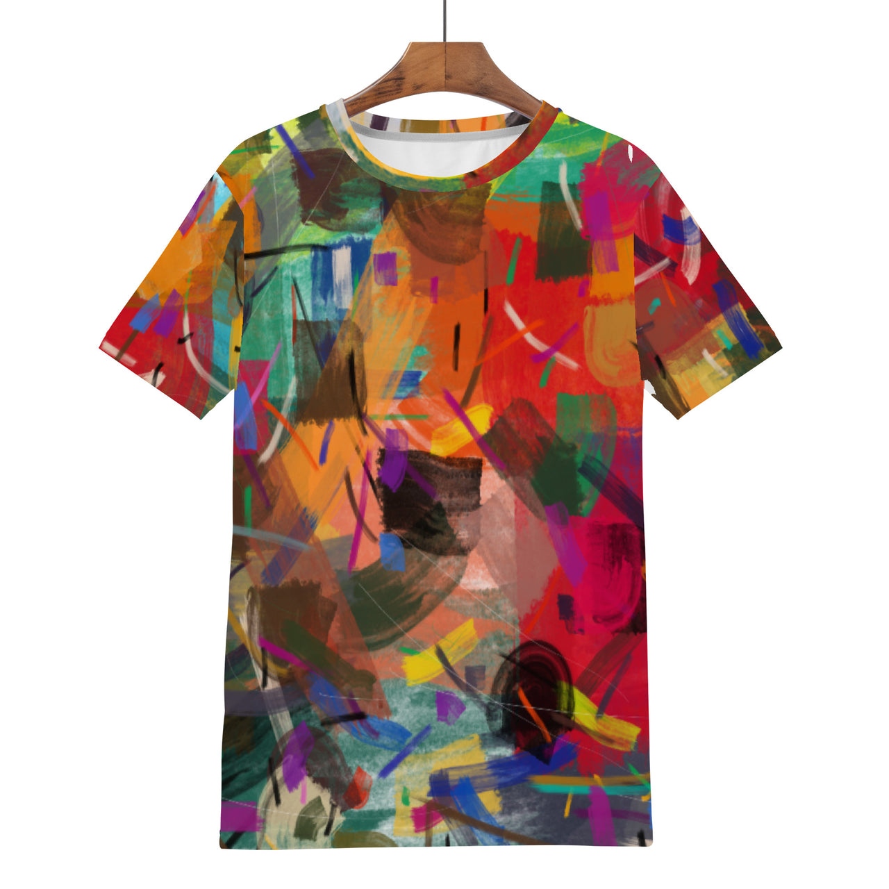 A PAINTERS PALLET - D61 Men's All Over Print T-Shirt - 1 COLOR -