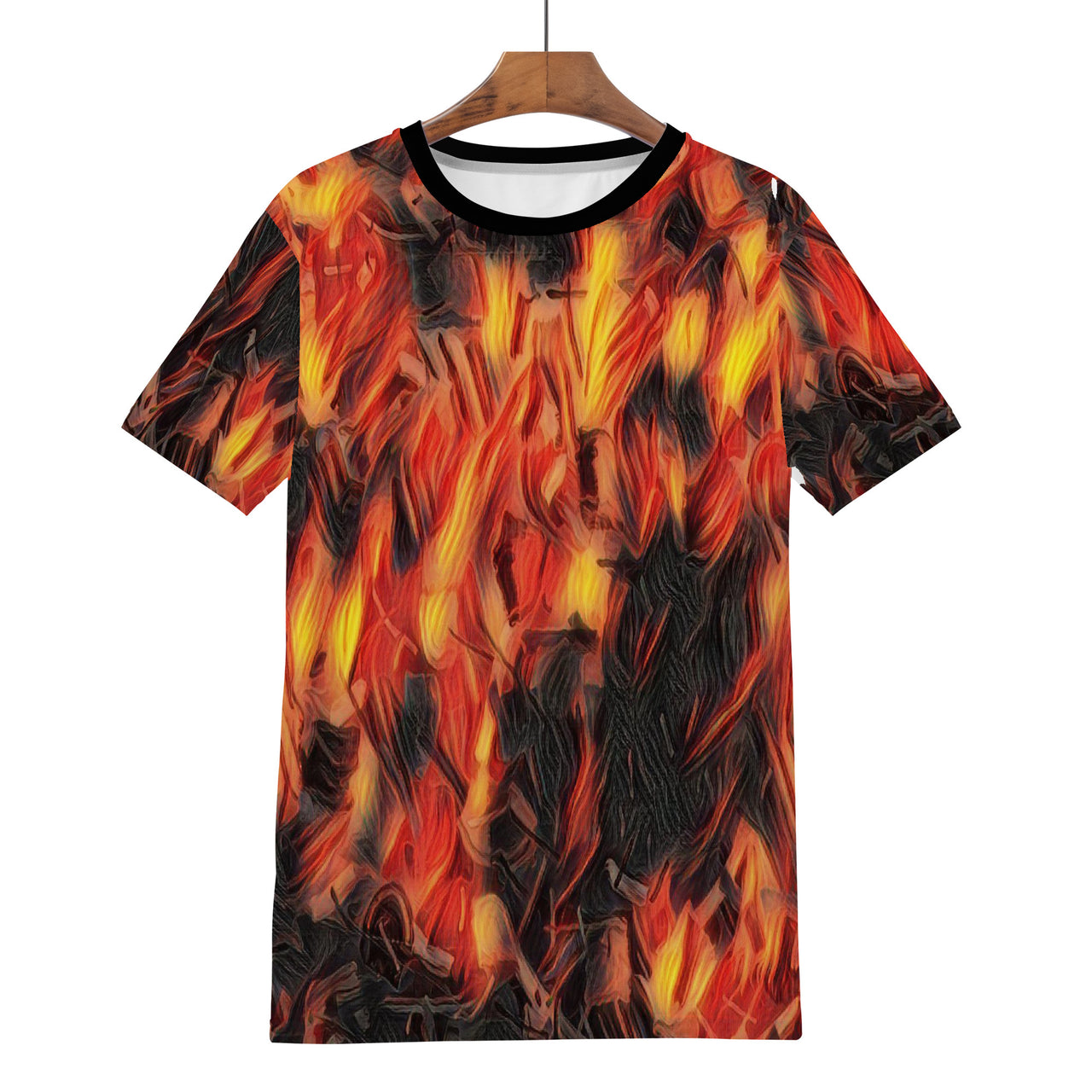 IMPRESSIONED EMBERS - D61 Men's All Over Print T-Shirt - 1 COLOR -