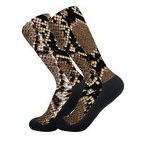 Thumbnail for OOTO - SNAKE SKIN (PRINT) - D45 Crew Socks - 1 COLOR -