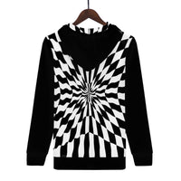 Thumbnail for OOTO - CHECKERED PAST - D55 Men's All Over Print Hoodie - 1 COLOR -