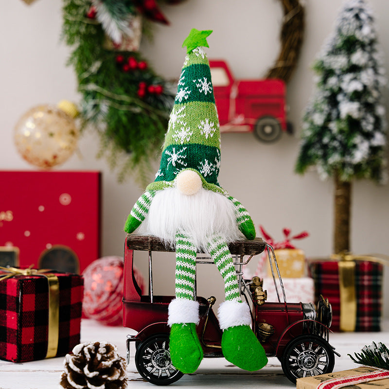 Assorted 2-Piece Light-Up Christmas Gnomes - 12.9" - [5-10 DAY DELIVERY] - BUY 1 GET 1 (RANDOM CHOICE) - T - 3 COLORS -