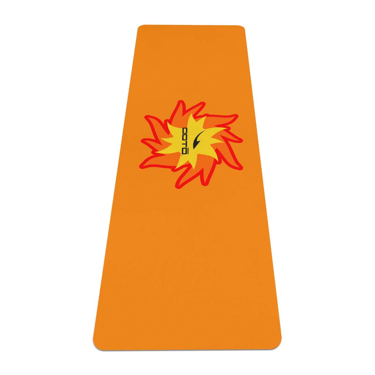 OOTO - Yoga Mat - Crawling Sun on orange