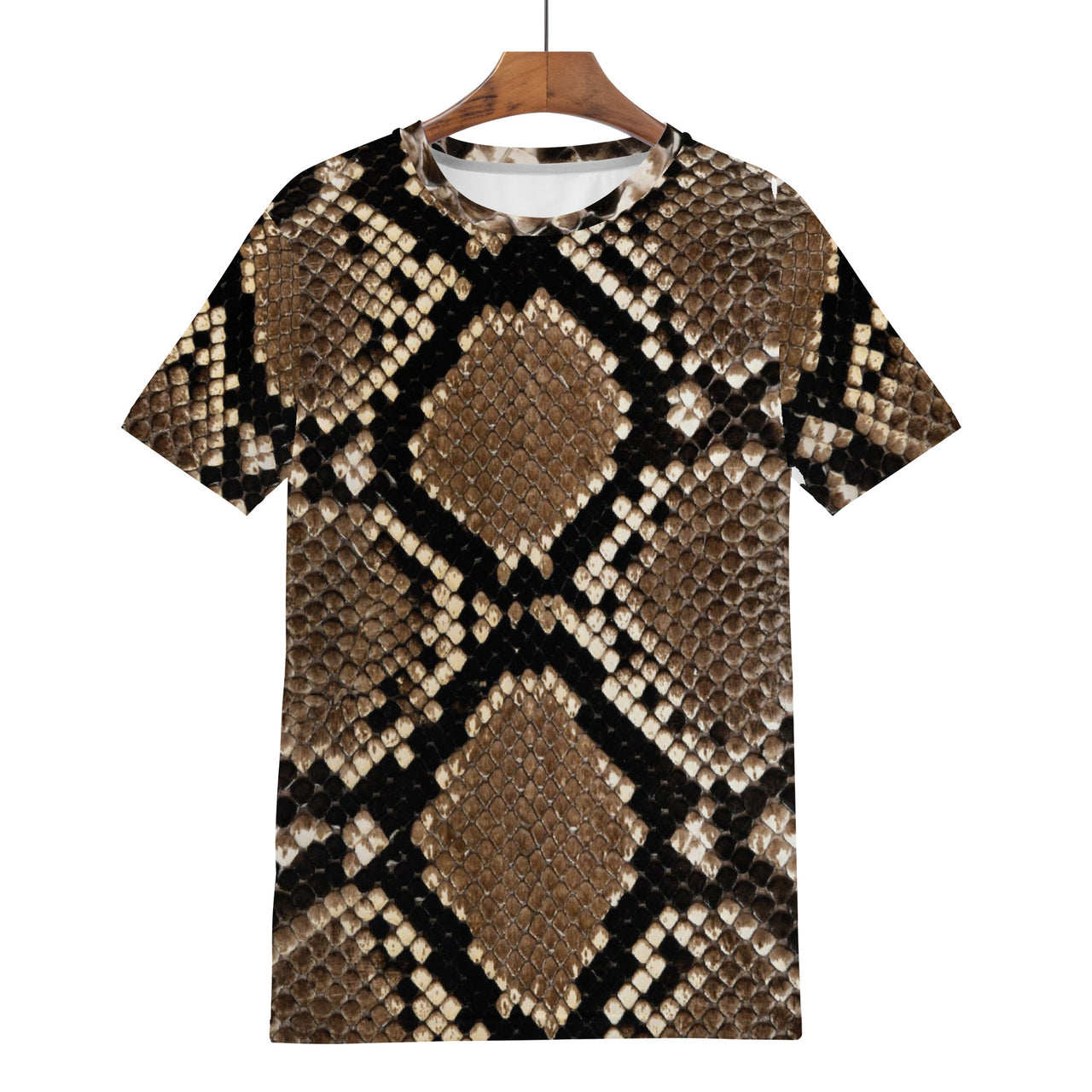 SNAKE SKIN (PRINT) - D61 Men's All Over Print T-Shirt - 1 COLOR -