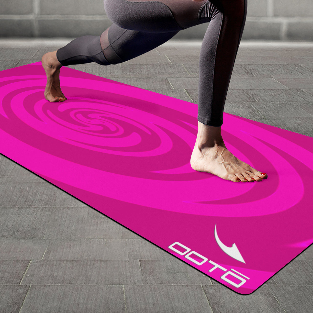 OOTO - Yoga Mat - Pink Tide