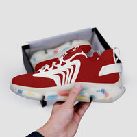 Thumbnail for OOTO - Max React Sneakers - CLASSIC B & R - FLAG RED - 1 COLOR -