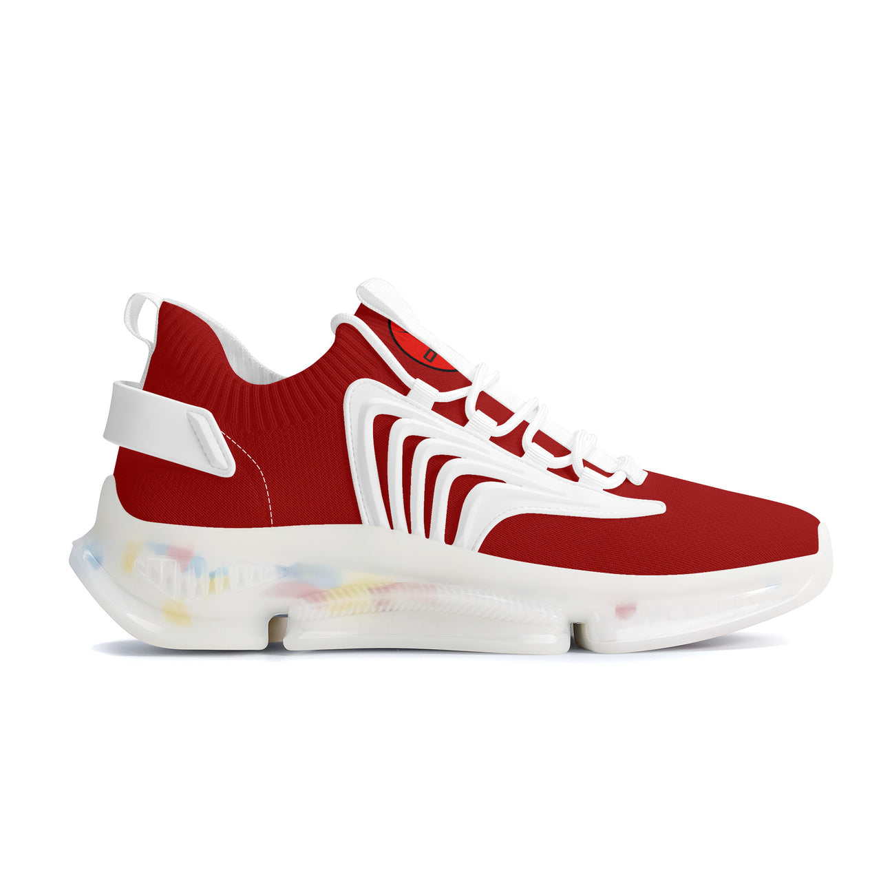 OOTO - Max React Sneakers - CLASSIC B & R - FLAG RED - 1 COLOR -