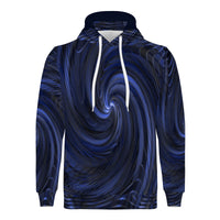 Thumbnail for OOTO - GREEN REALITY BLUE SHIFT - D55 Men's All Over Print Hoodie - 1 COLOR -