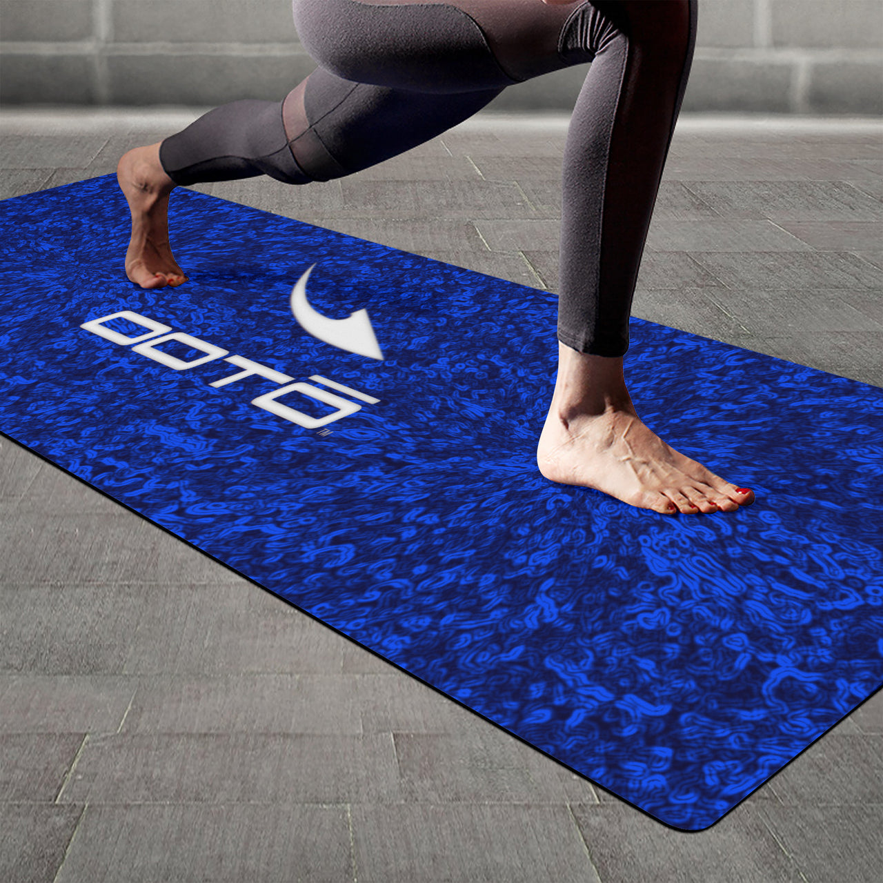 OOTO - Yoga Mat - Deep blue sea -