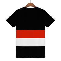 Thumbnail for STRIPED TO A TEE - D61 Men's All Over Print T-Shirt - 1 COLOR -