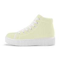 Thumbnail for OOTO - CANARY YELLOW - Women's High Top Platform Shoes - 1 COLOR -