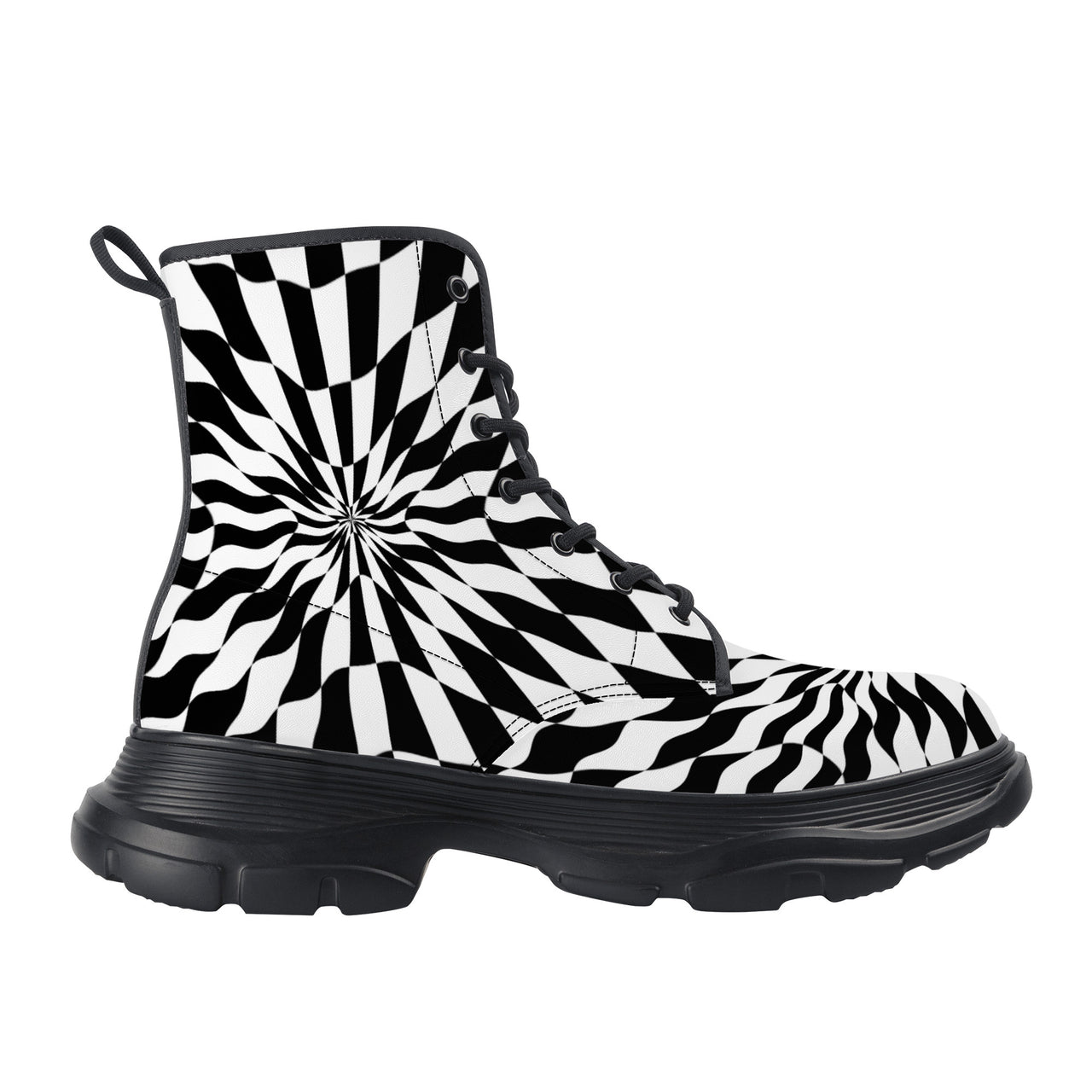 OOTO - CHECKERED PAST - KM Chunky Boots - 1 COLOR -